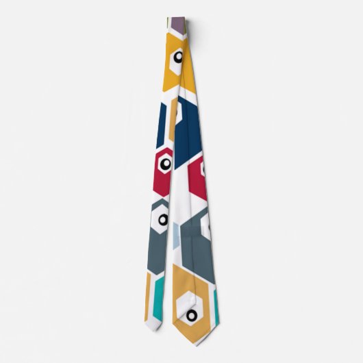 Cravate Hexagonal Eyeballs (Dos)