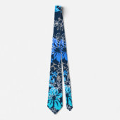 Cravate Hibiscus Hawaii Necktie (Devant)