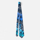 Cravate Hibiscus Hawaii Necktie (Dos)