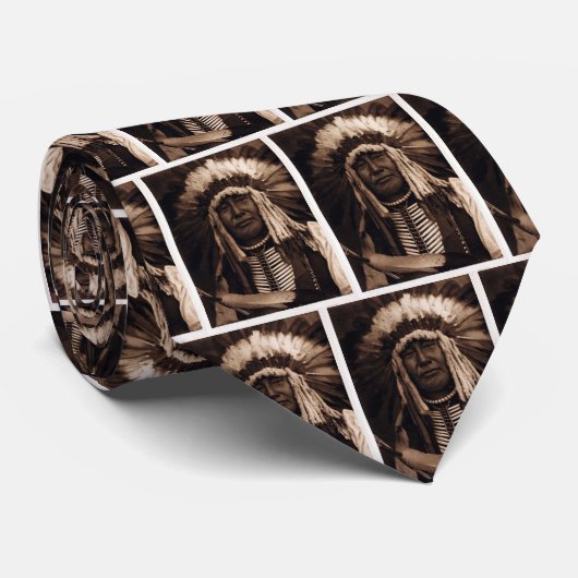 Cravate Hibou jaune (Roulé)