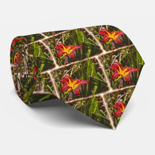 Cravate Hier Lily Après La Pluie (Roulé)