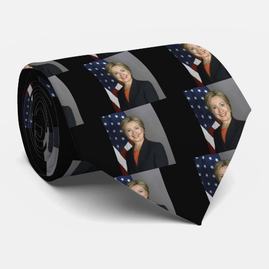Cravate Hillary Clinton (Roulé)