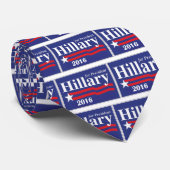 Cravate Hillary Clinton pour le président 2016 (Roulé)