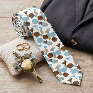 Cravate Hip Abstrait Géométrique les années 50 Motif d'art