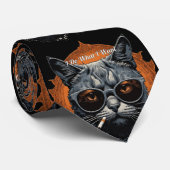 Cravate Hip Cat cool Thunder_Cove (Roulé)