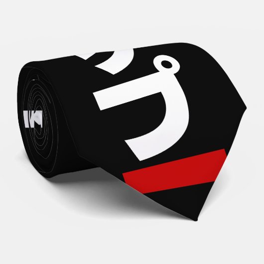 Cravate Hip hop japonais 日 本 の ヒ プ pas プ ホ (Roulé)