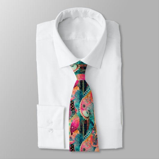 Cravate Hippie Boho (Attaché)