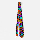 Cravate Hippie Flowers (Dos)