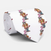 Cravate Hippie Père Noël (Roulé)