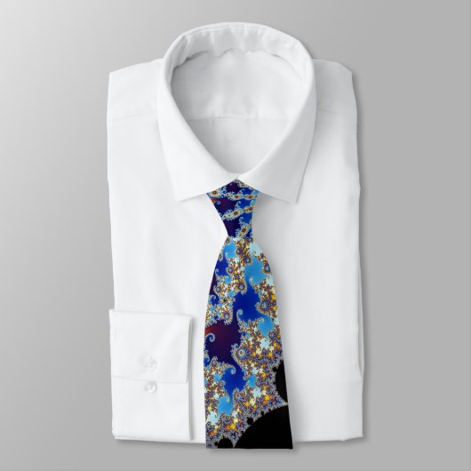 Cravate Hippocampe réglé de fractale de Mandelbrot (Attaché)