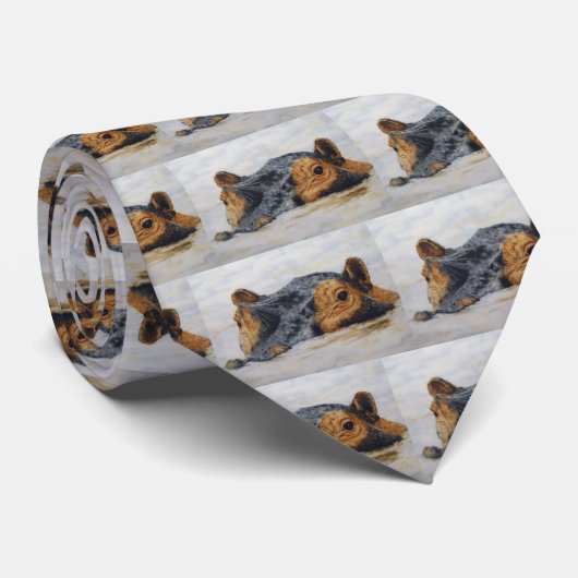 Cravate hippopotame (Roulé)