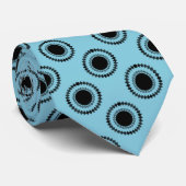 Cravate Hipster du centre-ville, Turquoise (Roulé)