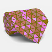 Cravate Hipster Neuf Hexagon de Pâques Blur Satin Necktie (Roulé)