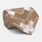 Cravate Hipster Rétro, Mocha (Roulé)