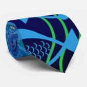 Cravate Histoires de poissons (Roulé)