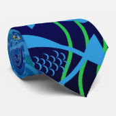 Cravate Histoires de poissons (Roulé)