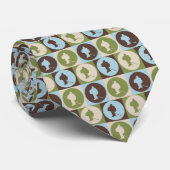 Cravate Hockey d'art de bruit (Roulé)