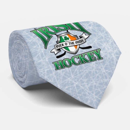 Cravate Hockey irlandais (Roulé)