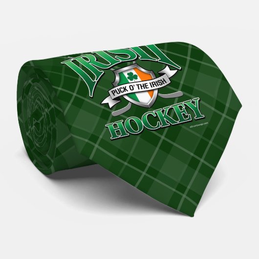 Cravate Hockey irlandais (Roulé)