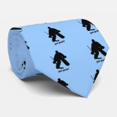 Cravate Hockey obtenu drôle de galet (Roulé)