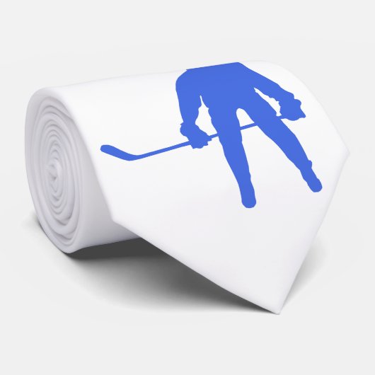 Cravate Hockey Royal Blue (Roulé)