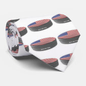Cravate Hockey USA (Roulé)