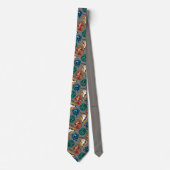 Cravate HOGWARTS™ Maisons Motif Crosshatchatchatchatchatch (Devant)