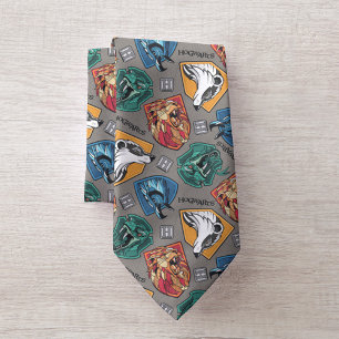 Cravate HOGWARTS™ Maisons Motif Crosshatchatchatchatchatch