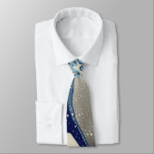 Cravate Hokusai : La grande vague de Kanagawa (Attaché)