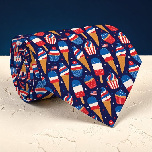 Cravate Holiday - Fourth of July Patriotic Necktie