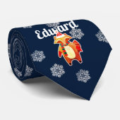 Cravate Holiday Raccoon (Roulé)