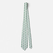 Cravate Holiday Snowflake Plaid Pattern Green Neck Tie (Devant)
