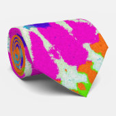 Cravate holiES - Power Spiral Batik Style (Roulé)