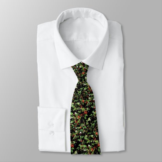 Cravate Holly et Berries (Attaché)