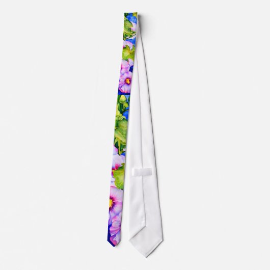 Cravate Hollyhocks (Dos)