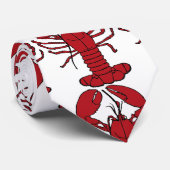 Cravate Homard rouge Thunder_Cove du Maine (Roulé)