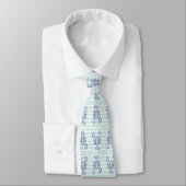 Cravate Homards bleus (Attaché)