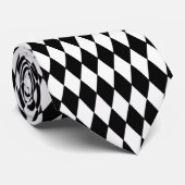 Cravate homme-Arlequin Diamant (Roulé)