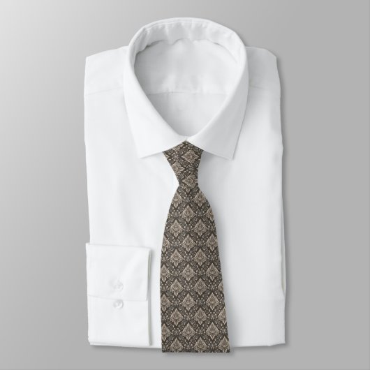 Cravate homme Damas Imprimer (Attaché)