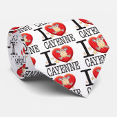 Cravate Homme d'amour de Cayenne (Roulé)
