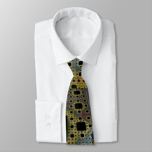 Cravate Homme de circuit imprimé à découpe 3D Sci  (Attaché)