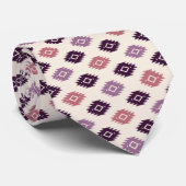 Cravate Homme de designer Diamond Violet (Roulé)