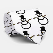 Cravate Homme de neige (Roulé)