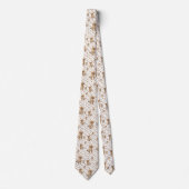 Cravate Homme Designer Floral Kitten Chats (Devant)