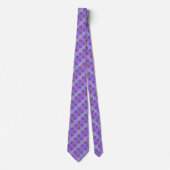 Cravate Homme Lavande Peony Sm Imprimer (Devant)
