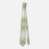 Cravate homme plaid - Couleurs de ressort multiple (Devant)