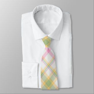 Cravate homme plaid - Couleurs de ressort multiple