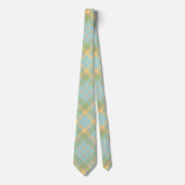 Cravate homme plaid - Couleurs de ressort multiple (Devant)