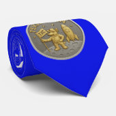 Cravate Hommes TeXit Coin (Roulé)