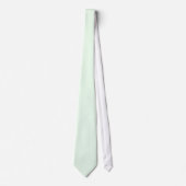 Cravate Honeydew vert clair Solid Trend couleur Arrière -  (Devant)